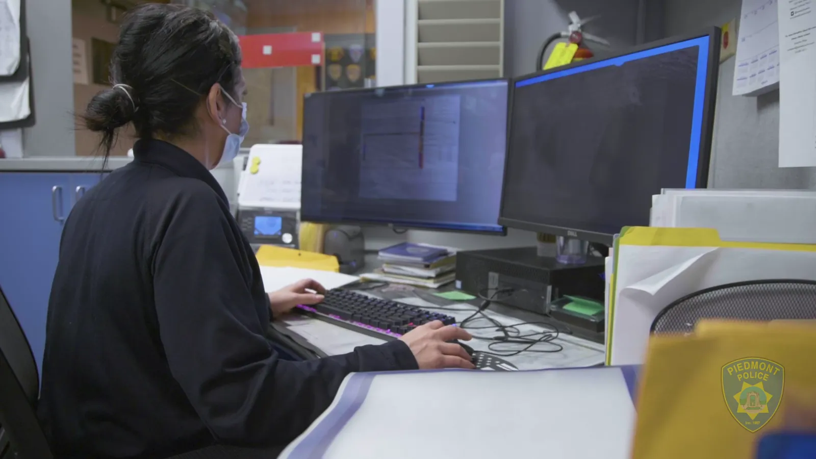 Dispatcher at the console